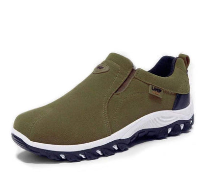 Novos Tênis Casuais Masculinos Ultraleves para Exterior Sapatos Casuais Masculinos de Tamanho Grande Design de Peça Única para Calçar Rápido e Fácil