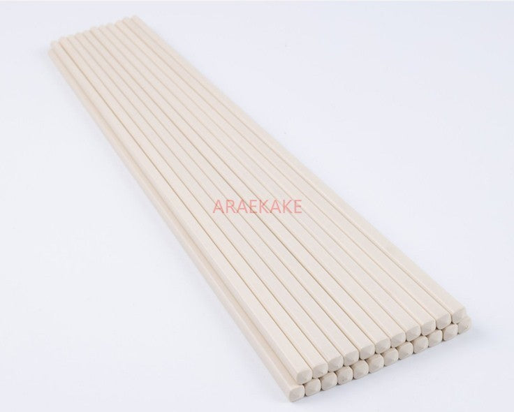 Hashis brancos, hashis de liga de alta qualidade para hotéis, 30 cm de comprimento, antiderrapantes, anti-mofo e resistentes a altas temperaturas