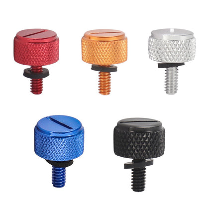 Parafuso do banco traseiro de 5 cores para montagem rápida 5 mm Parafuso do banco para Harley Sportster Softail Touring Dyna Street Glide Road King 96-20