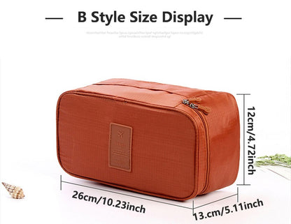 Travel Bra Organizer Bag Waterproof Panties Sock Underwear Storage Bag Daily Women Wash Package Cosmetic Finishing Bags