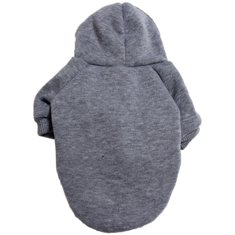 Casaco Jaqueta Sólida Moletom com Capuz para Cães Roupas para Cães Pequenos, Médios e Grandes Labrador Bulldog Francês Yorkshire Roupa S-9GG