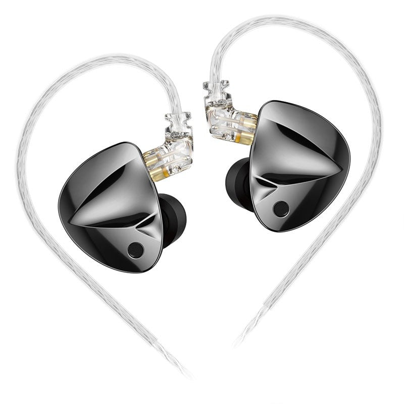 Fones de ouvido KZ D-Fi Fones de ouvido HIFI Bass Monitor 4 Níveis Chave de Afinação Fone de Ouvido Esportivo Estéreo com Redução de Ruído