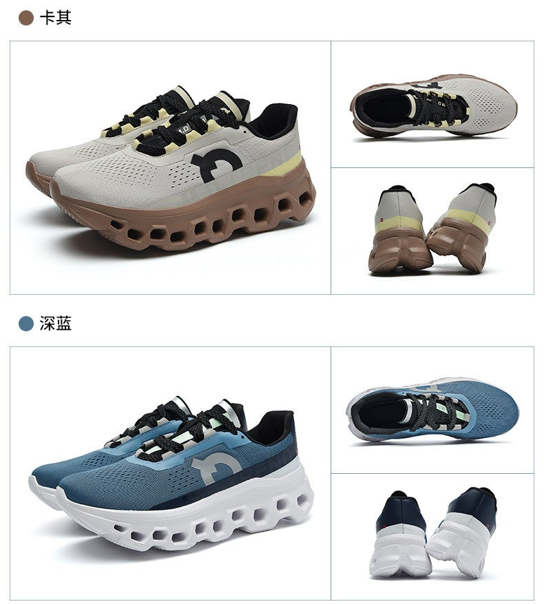 Marathon Men Sports Running Shoes Air Cushion Breathable Lightweight Male Comfortable Athletic Casual Sneakers Hiking Outdoor