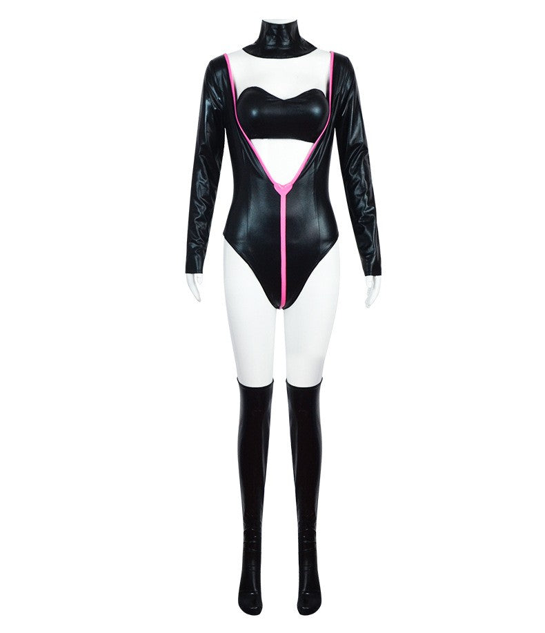 Vox Cosplay Costume Cartoon Hotel Top Pants Full Set Disguise Halloween Carnival Suit Stage performance costumes and costumes