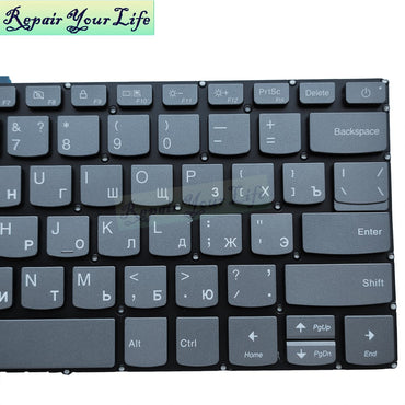 Teclado Russo Hebraico Brasil para Lenovo V14-ADA V14-ARE V14-IGL V14-IIL V14-IKB V14-IWL 130-14ast 130-14ikb S130/130S-14IGM