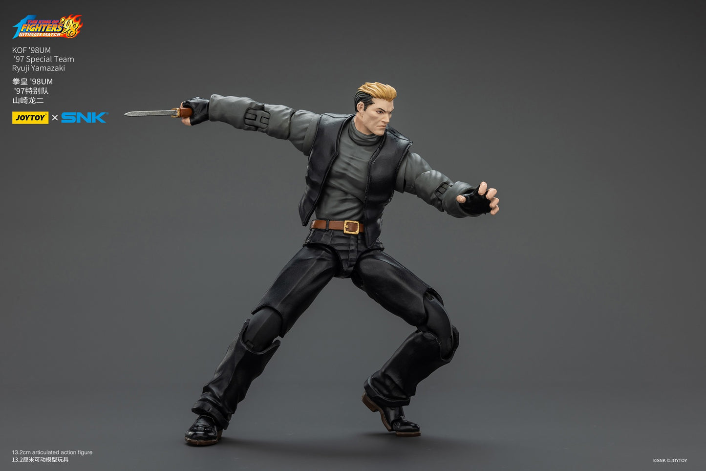 [Pré-venda] JOYTOY 1/18 Action Figure SNK KOF '98UM '97 Modelo de Anime da Equipe Especial