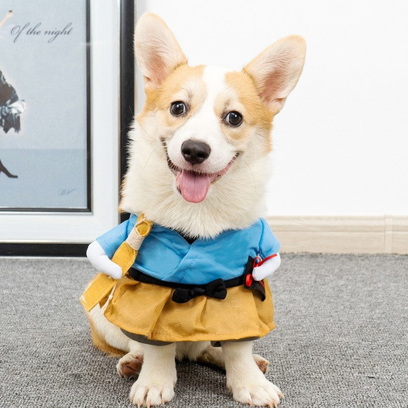 Roupas Divertidas para Gatos, Roupas de Cosplay para Cães e Gatos, Macacão para Pets, Vestido para Cães, Roupas para Chihuahua Bulldog Francês, Roupas para Cães