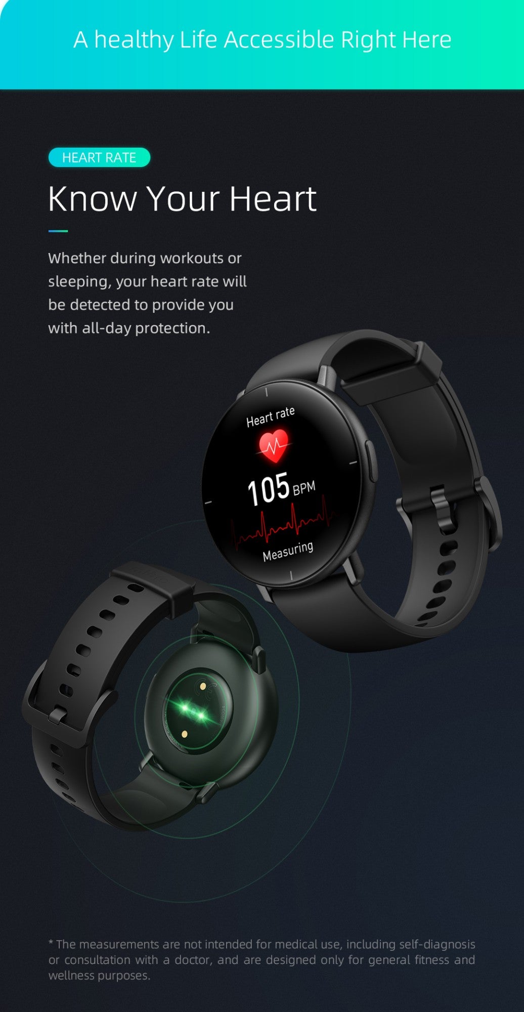 Mibro Lite Smartwatch Global Version 1.3Inch AMOLED HD Display IP68 Waterproof App Control Fitness Monitoring Bluetooth Watch
