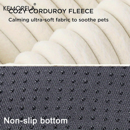 Cama Ortopédica Luxuosa para Cães - Colchão com Suporte de Alta Resiliência para Todas as Estações, Cama Macia para Animais de Estimação de Porte Médio e Grande, para Quarto