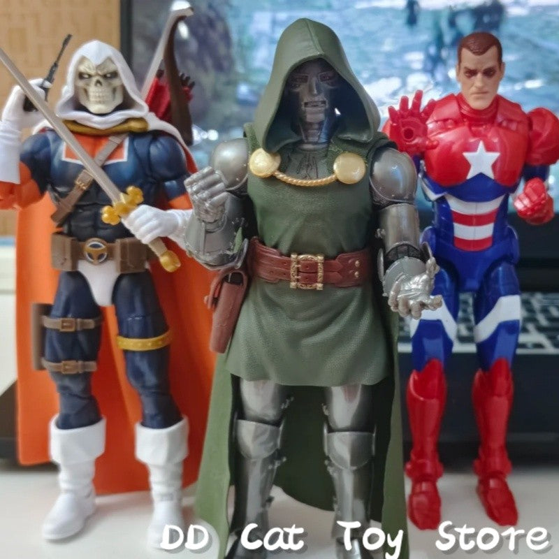 In Stock Original Marvel Legends 85th Anniversary Doctor Doom Iron Patriot Taskmaster Anime Action Figure Kids Toy Birthday Gift