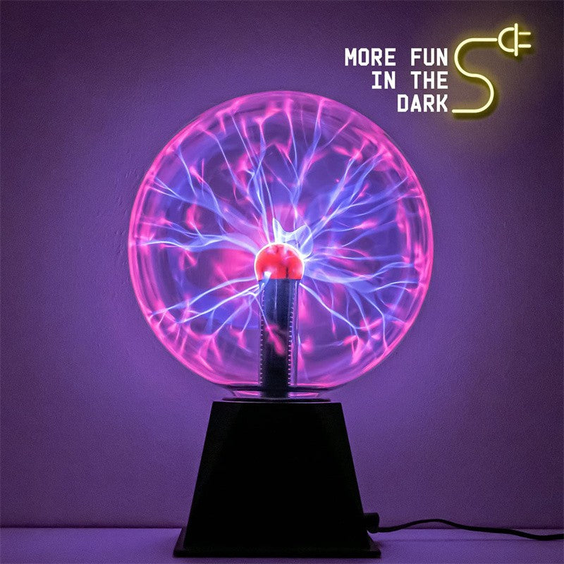 3/4/5/6/8 inch Novelty Magic Plasma Touch Sensitive Lamp Child Holiday Gift Indoor Desktop Decoration Glass Ball Night Lights