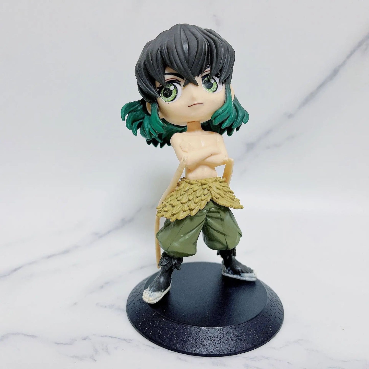 Boneco de 15cm Anime Demon Slayer Nezuko Tanjirou Zenitsu Inosuke Kyoujurou Shinobu Giyuu Qposket, Brinquedo Infantil, Presente de Natal