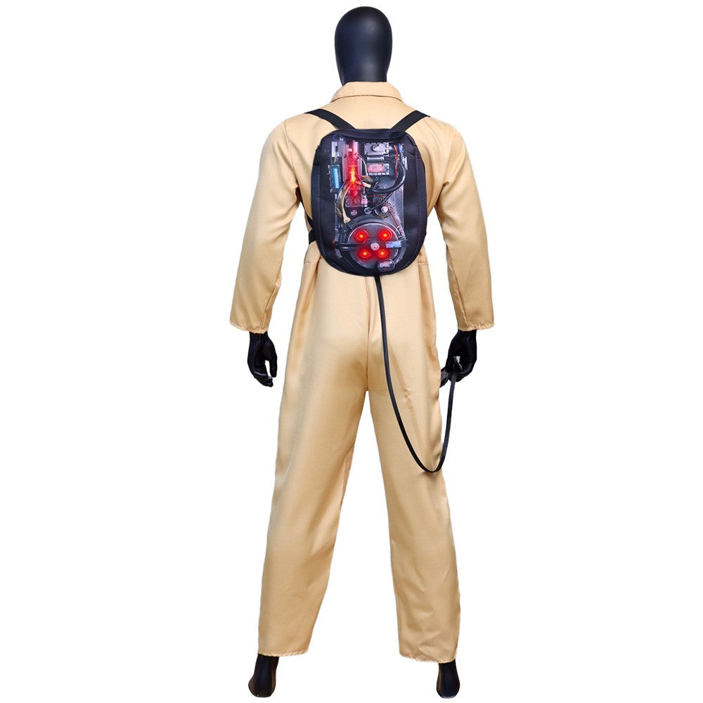 Adult Ghostbusters Cosplay Costumes with Backpack Performance Clothes Dance Drama ToolsChristmas Gift Carnival Theme Party
