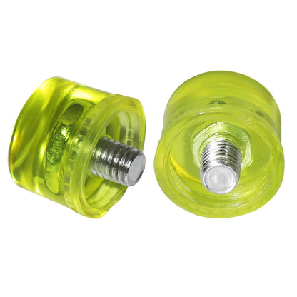Martelo de nylon com cabeça de borracha dupla face para vidros, contas de janela e ferramentas manuais DIY de 25 mm/30 mm/35 mm/40 mm