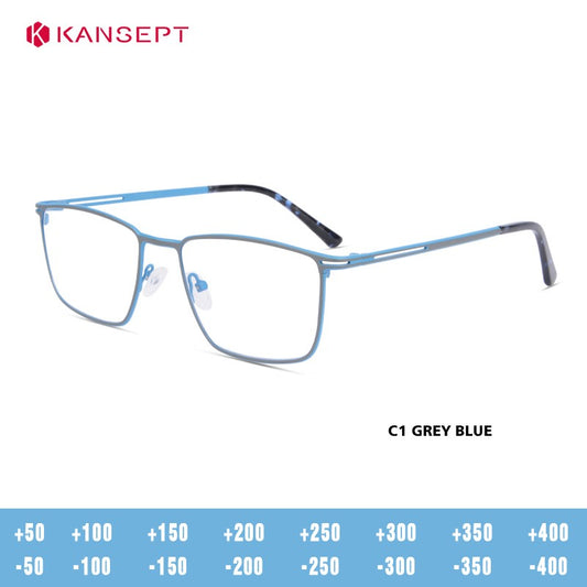 KANSEPT Plus Reading Glasses for Men Glass Man Woman's Eyeglasses Transparent Eyepieces Lunettes Myopia Lenses Eyeglass Frames