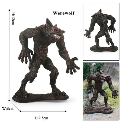 Oenux Simulação Dinossauro Dragão Tartarugas Touro de Fogo Orangotango Golem de Magma Modelo Animal Figuras de Ação Coleção de PVC Brinquedo Infantil Presente