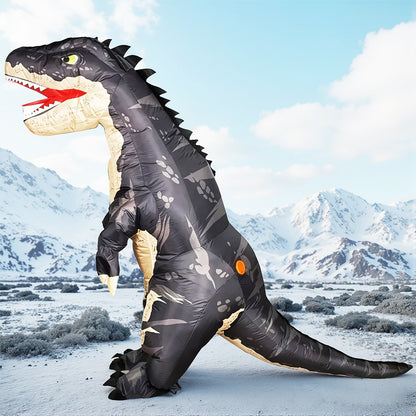 Anime Mascot Skeleton T-Rex Inflatable Dinosaur Costume Adult Purim Carnival Halloween Party Cosplay Costume Fancy Dress Suit