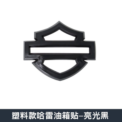 Adesivos Metálicos 3D Acessórios Para Motocicletas Emblema Logo Decalques Adesivo De Decoração De Crachá De Corpo Lateral Para Tanque De Combustível Para Harley Davidson