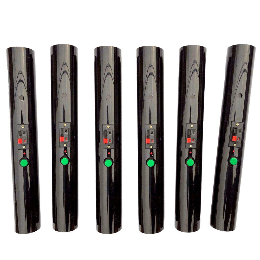 6pcs Hand Held Pyro Shooter Pyrotechnic Cold Spark Firing System Wedding Bride Surprise Creative Firework Magic Wand Decor Party