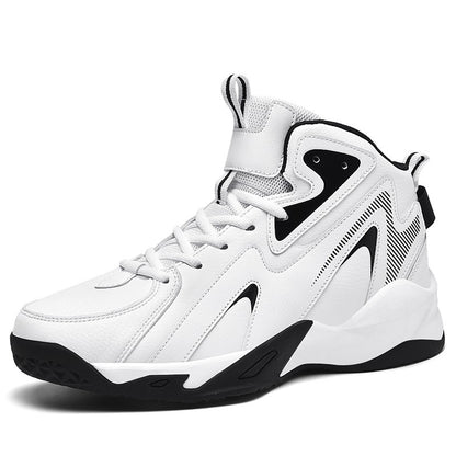 Men's plus size casual sneakers Four seasons breathable light outdoor basketball shoes fashion youth Joker sports running shoes