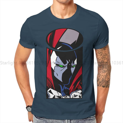 Image Hero Man's TShirt Spawn Comic O Neck Tops T Shirt Funny Gift Idea