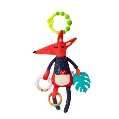 Baby Rattles Soft Giraffe Infant Crib Bed Stroller Spiral For Newborns Car Seat Early Education Development Handle Toys Gifts