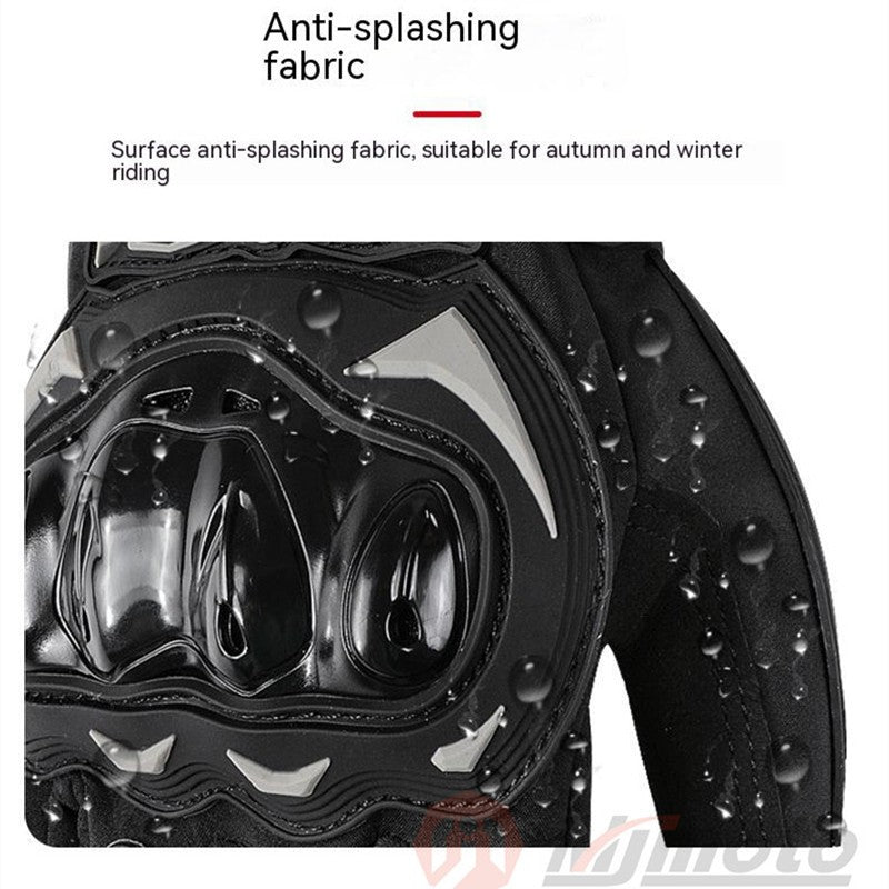 Luvas de motocicleta à prova d'água SUOMY para inverno, masculinas e femininas, primavera outono, luvas de motocross para motociclistas, tela sensível ao toque, luvas de ciclismo para motos