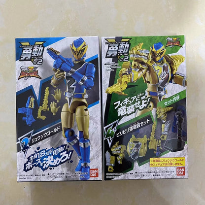 Bandai Genuíno Boneco de Ação Kaitou Sentai Lupinranger VS Keisatsu Sentai Patranger Articulações Articuláveis Modelo Brinquedos de Ornamento