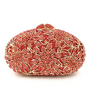 female Hollow Out Golden/black/gray Diamond Wedding Party Handbag Purse Women Crystal Clutch Evening Minaudiere Bag mom gifts