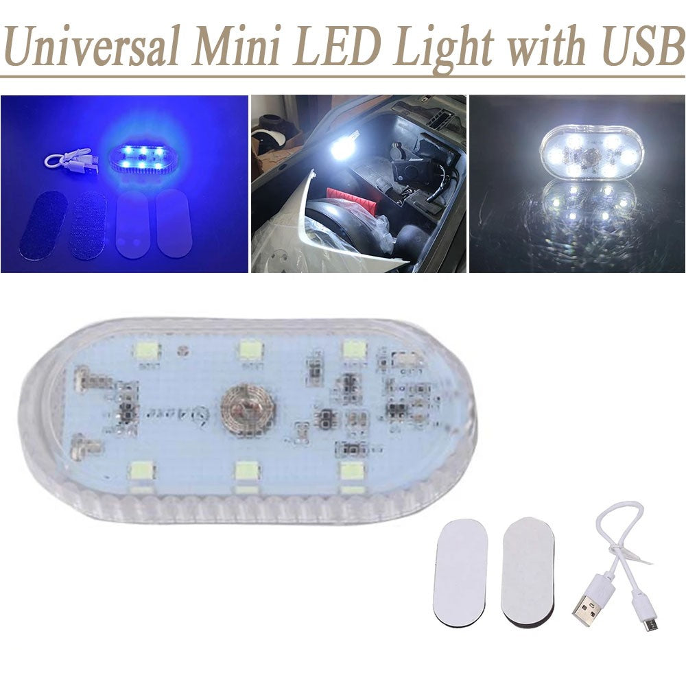 Luz Moto para Forza 350 300 SH 150 PCX LEAD 110 Piaggio Medley NMAX 150 125 TMAX Almofada de Assento Balde de Armazenamento Mini Luz LED USB