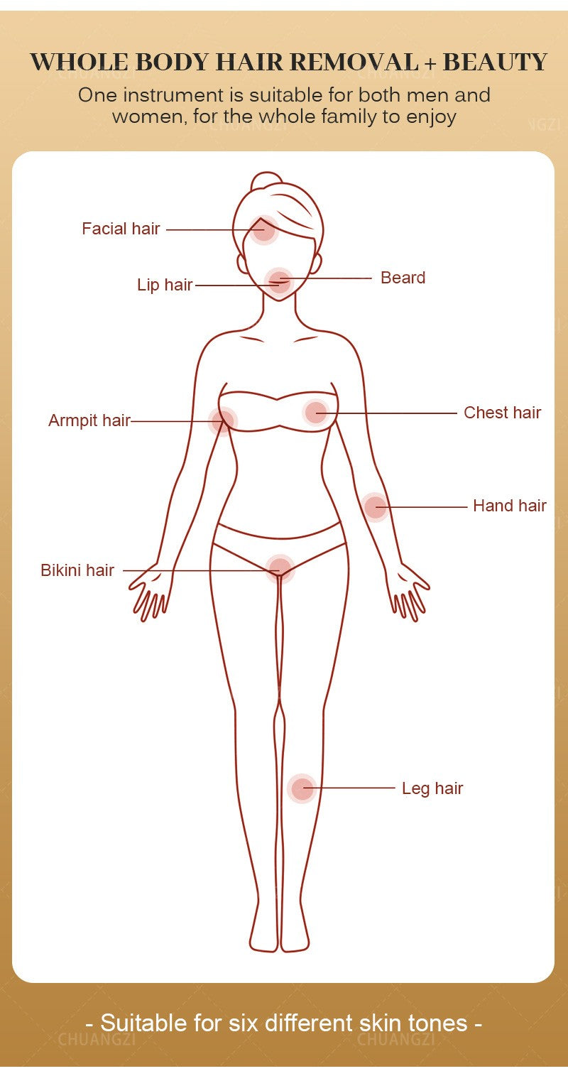 808nm Alexandrite Professional Soprano Diode Ice Titanium Laser Body Hair Removal Machine 4 Wave Device Permanent Woman 4000W