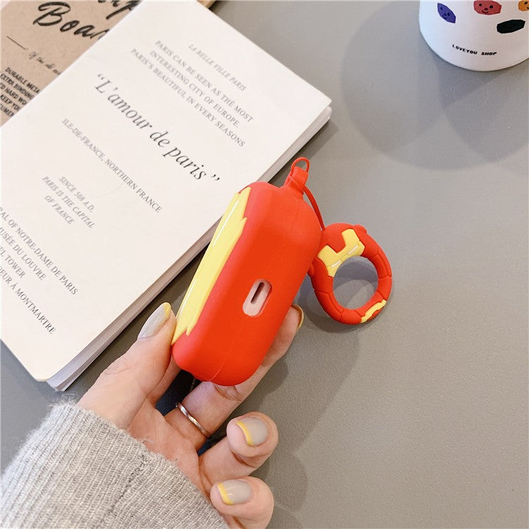 Capa Batman para Airpods Pro 2, Capa de Silicone à Prova de Choque 3D Desenho Animado para Airpods 4 3 2 1 Capa Protetora Funda Meninos Crianças