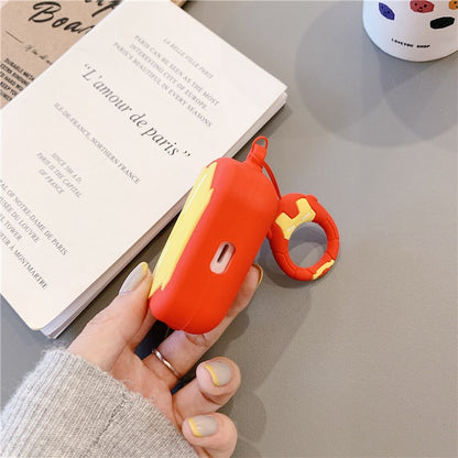 Capa Batman para Airpods Pro 2, Capa de Silicone à Prova de Choque 3D Desenho Animado para Airpods 4 3 2 1 Capa Protetora Funda Meninos Crianças