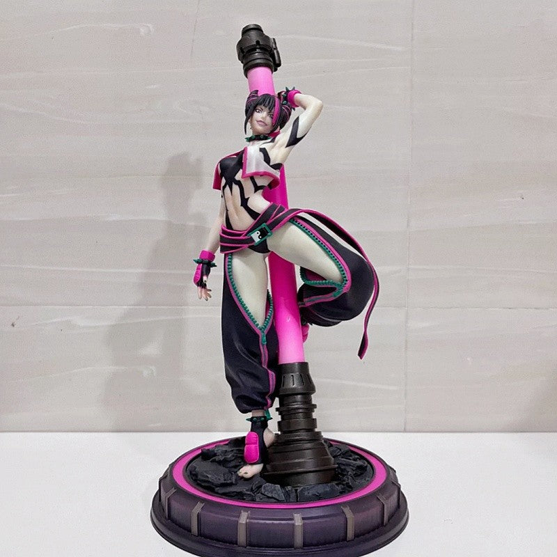 Em Estoque Capcom Genuíno Capcom Street Fighter Street Fighter 6 Han Aranha Li Han Juri Boneco de Ação Coleção Presente de Aniversário