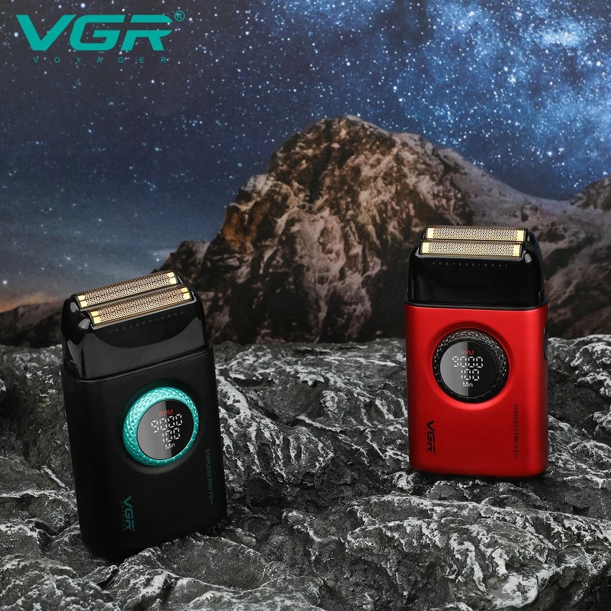 VGR Hair Trimmers Professional Hair Clippers Electric Hair Clippers 0MM Trimmer Reciprocating Mens Beard Trimmers V-977 V-377