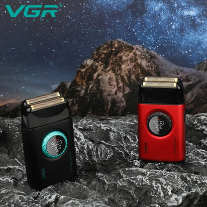 VGR Hair Trimmers Professional Hair Clippers Electric Hair Clippers 0MM Trimmer Reciprocating Mens Beard Trimmers V-977 V-377