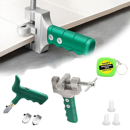 Conjunto de Cortador de Vidro para Azulejo Cortador de Cerâmica para Piso e Porcelana Risca-Telhas de Cerâmica Diamante para Cortar Vidro Ferramentas de Construção
