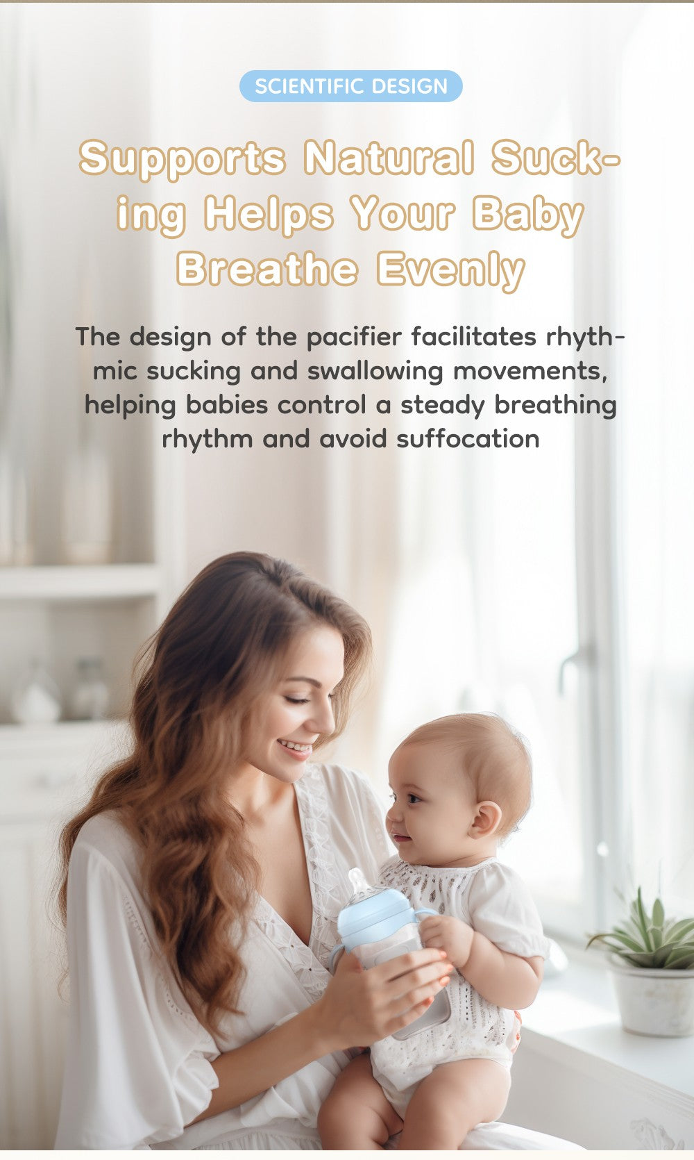 MAMIJOY 150/240/330ML Baby Bottle With Handle Anti-bloating?Anti-drop Clear Scale Milk Bottle Feeding Baby Bottles BPA-FREE PP15