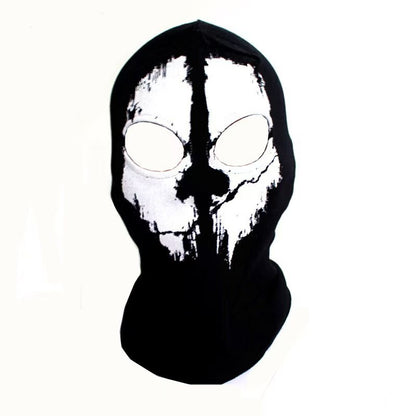 Halloween new mask Black Mask Balaclava Beanies Hats Men Ghost Skull Full Face Warmly Mask Hood Beanie Ggorros Hombre Casquette