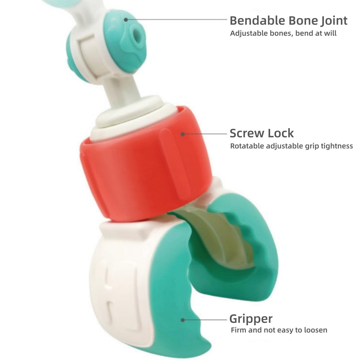 Hanging Bell Baby Stroller Bed Clip Safety Seat Hand Bell Pendant Colorful Multifunctional Soft Toys Stroller Mobile 0-12 Gift