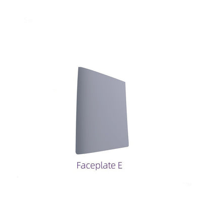 Replacement White Digital E Part Faceplate For PS5 Pro PS5 Slim Case Side Shell Dustproof For PS5 Slim/Pro Console Accessories