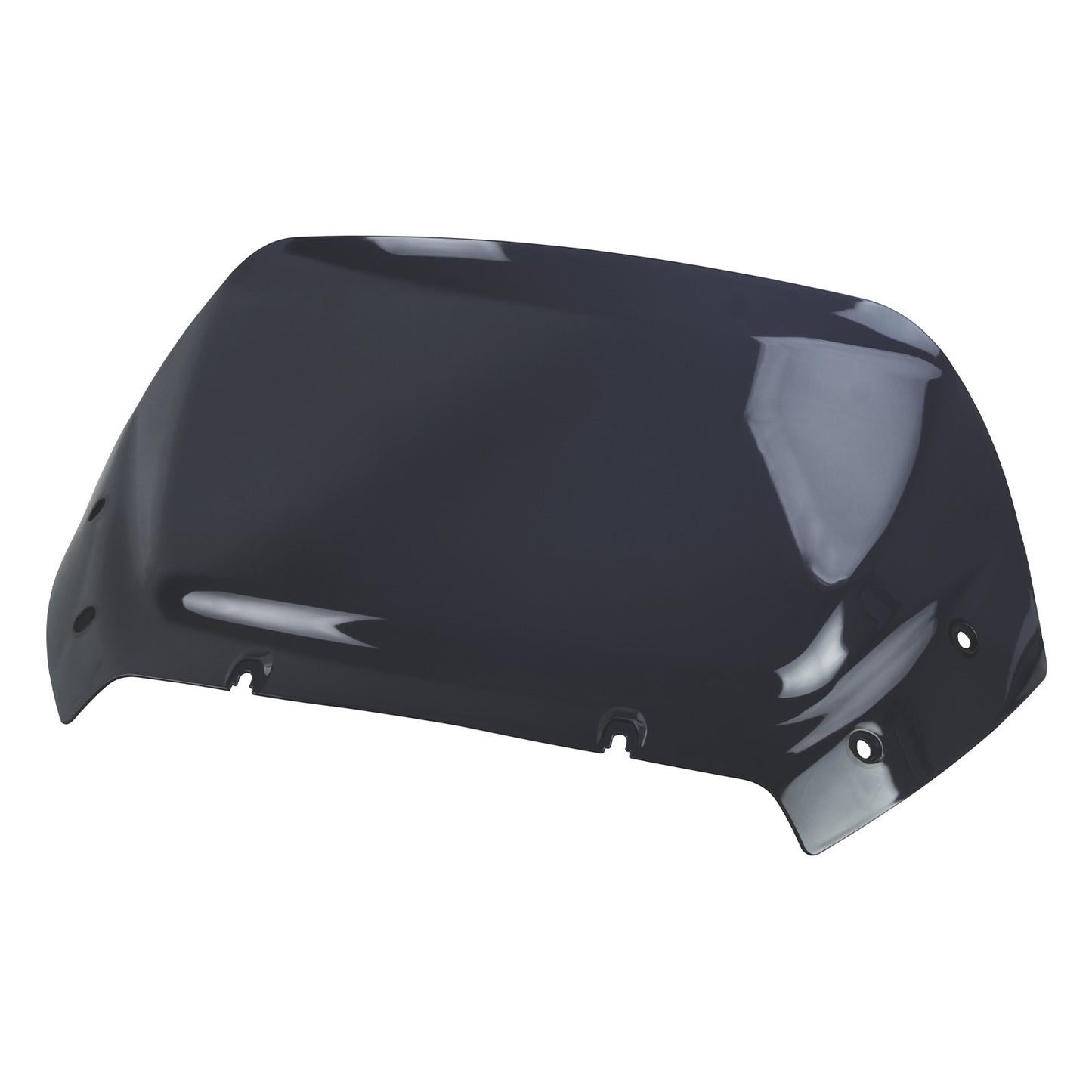 Para-brisa de motocicleta 10" Carenagem Defletor de vento Para-brisa ABS para Harley Touring CVO Road Glide 2023 2024 2025 FLTRX FLTRXSE