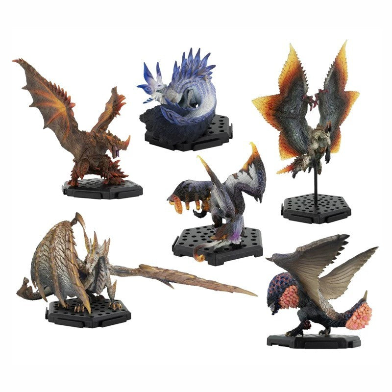 Monster Hunter World Iceborne NOVA Figura MALZENO AMATSU ZINOGRE RATHALOS MIZUTSUNE Dragão Boneco de Ação Decoração Modelo de Brinquedo