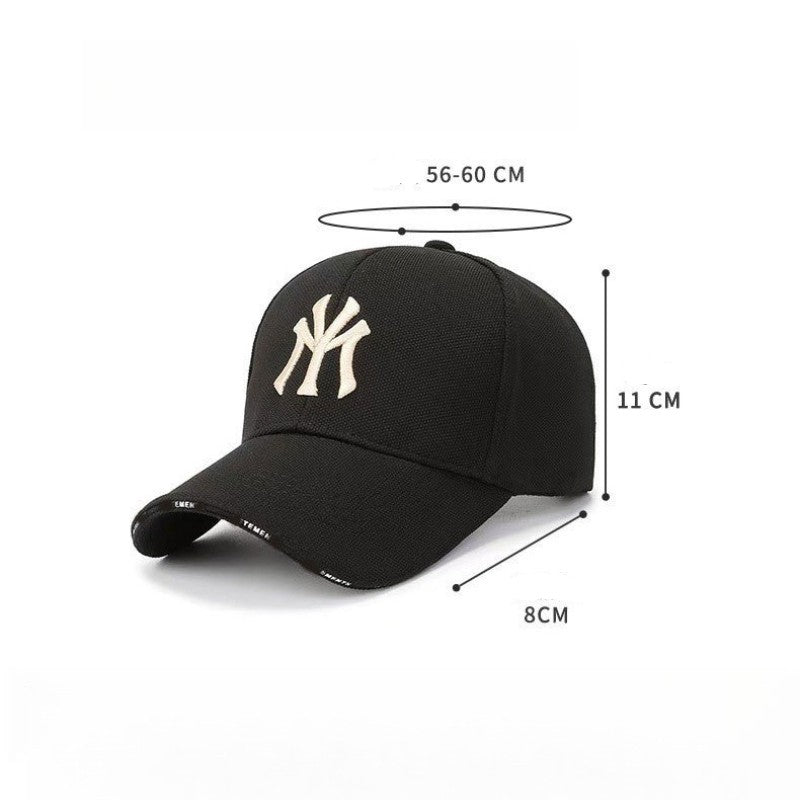 Fashion Baseball Caps Cotton Embroidery Letter Adjustable Unisex Hip Hop Trucker Hat Casual Snapback Cap Outdoor Sport Daily Cap