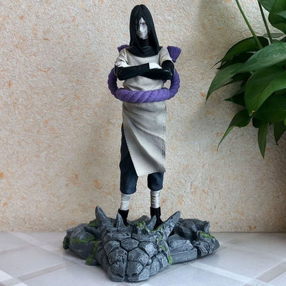 Boneco de Anime Naruto Orochimaru Action Figure Akatsuki PVC Modelo Estátua Decoração de Mesa Coleção de Periféricos de Anime Brinquedo de Presente