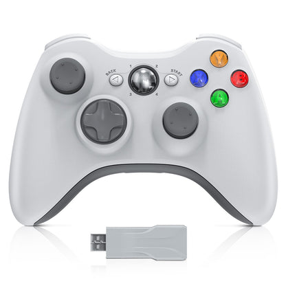 For Xbox 360 Slim/Lite/E/PC Controller,Wireless/Wired Game Remote Control 6-axis Gryo Dual Vibration Precision Joystick Gamepads