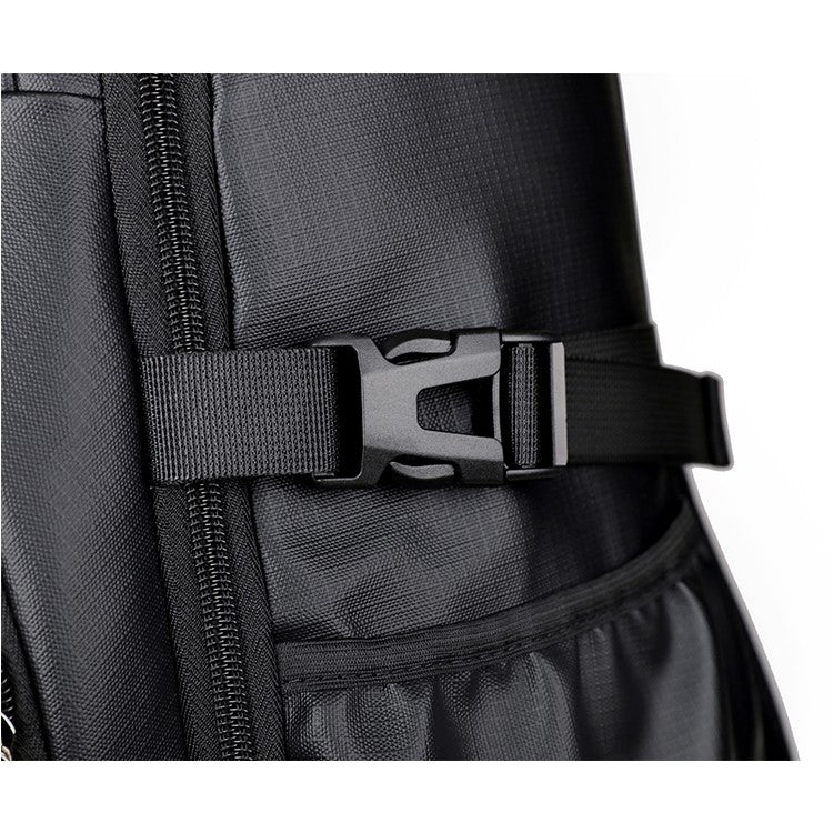 Business backpack, laptop backpack, travel bag, black, large capacity, suitable for different scenarios