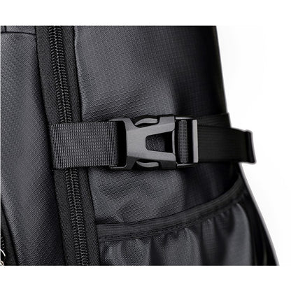 Business backpack, laptop backpack, travel bag, black, large capacity, suitable for different scenarios