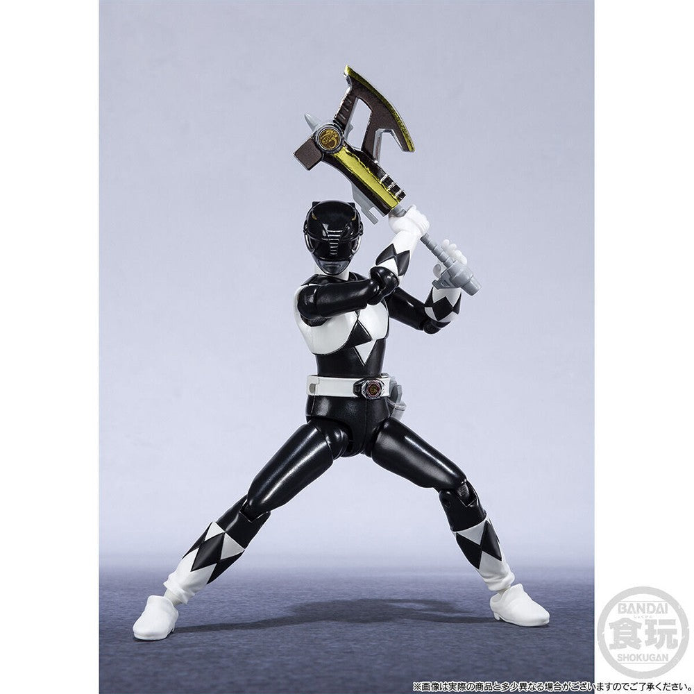 Em Estoque Bandai Original Shodo Super Kyouryuu Sentai Zyuranger Power Rangers Colecionáveis Bonecos de Ação Modelo de Brinquedo