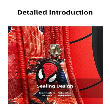 Mochila Infantil Escolar Homem-Aranha da Marvel, Bonita, Leve, Ergonômica, para Meninos e Meninas do Jardim de Infância